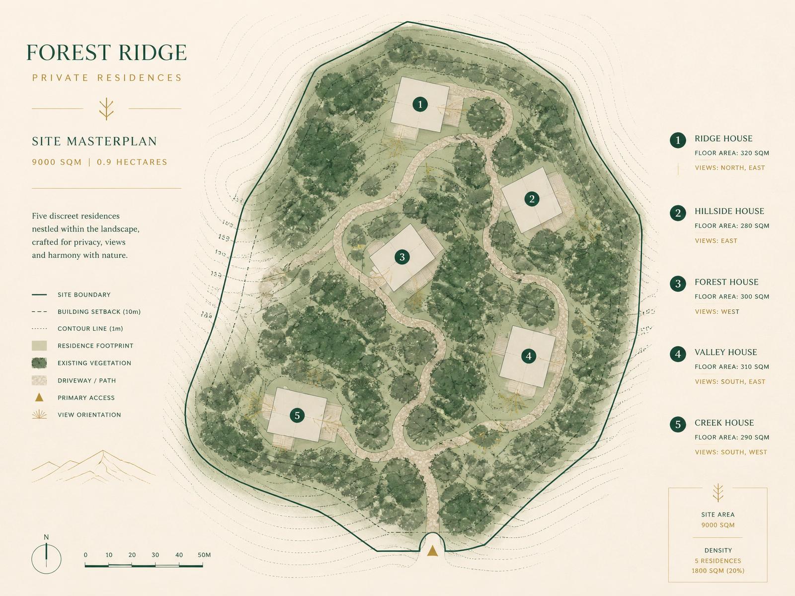 Illustrative site masterplan